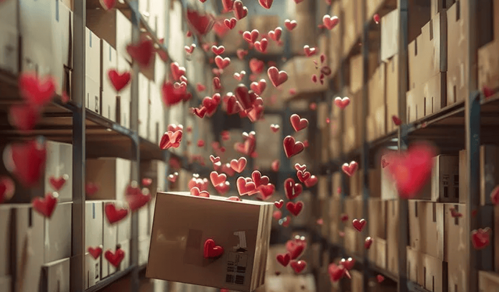 san valentín logística